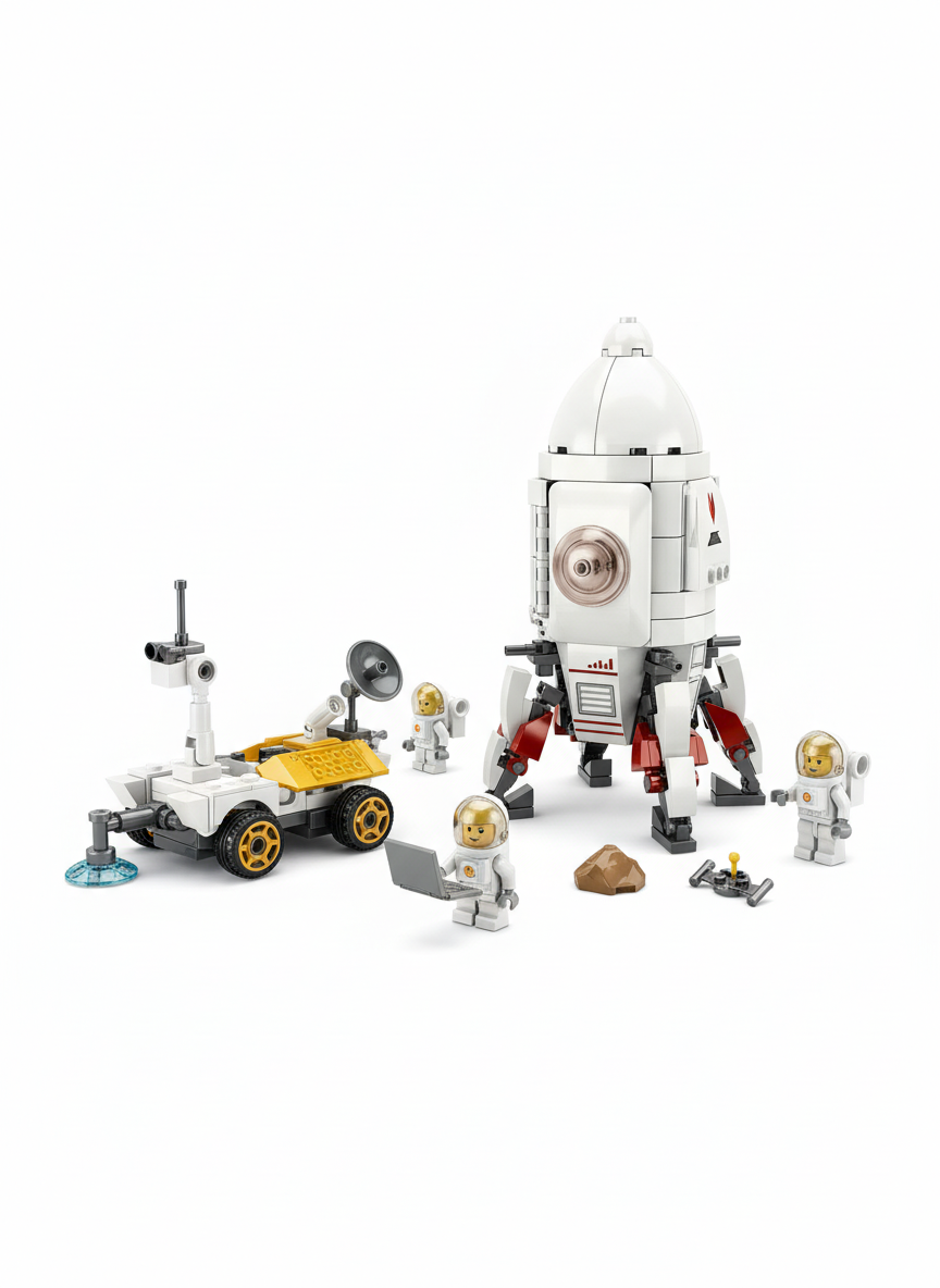 Space-Saturn Landing Module 320pcs Lego