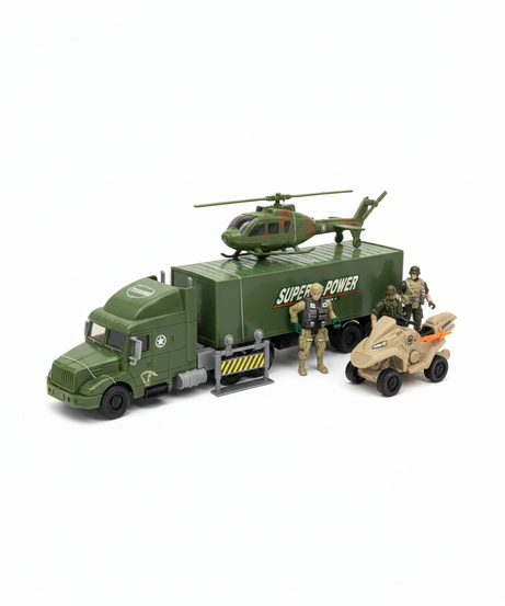 Soldier Combat 9 Operation Sand Dune Super Power Carrying Truck