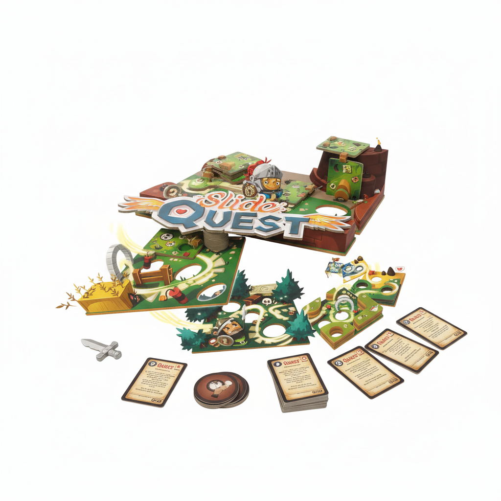 Slide QUEST Board Game