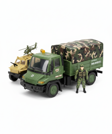 Soldier Combat 9 Operation Sand Dune Buggy army Truck