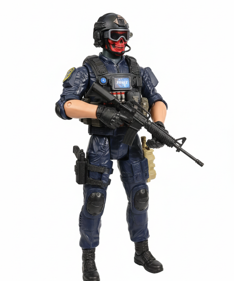 Mega Kids SWAT Anti-Terrorist Commando Soldier Model