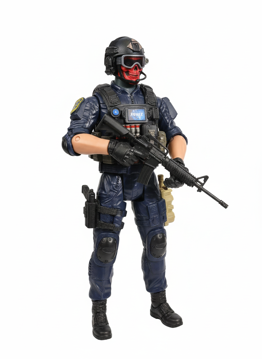 Mega Kids SWAT Anti-Terrorist Commando Soldier Model