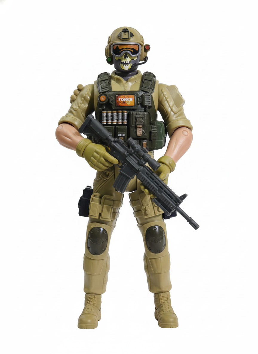 Desert Task Force Super Model Action Figure