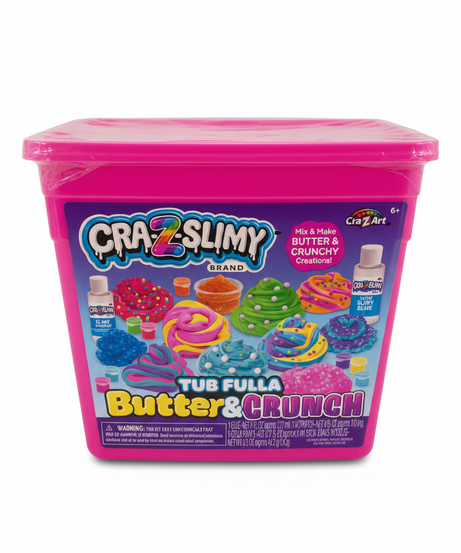 Crazy-Z-Slimy Mix And Make Butter And Crunchy Creations Box