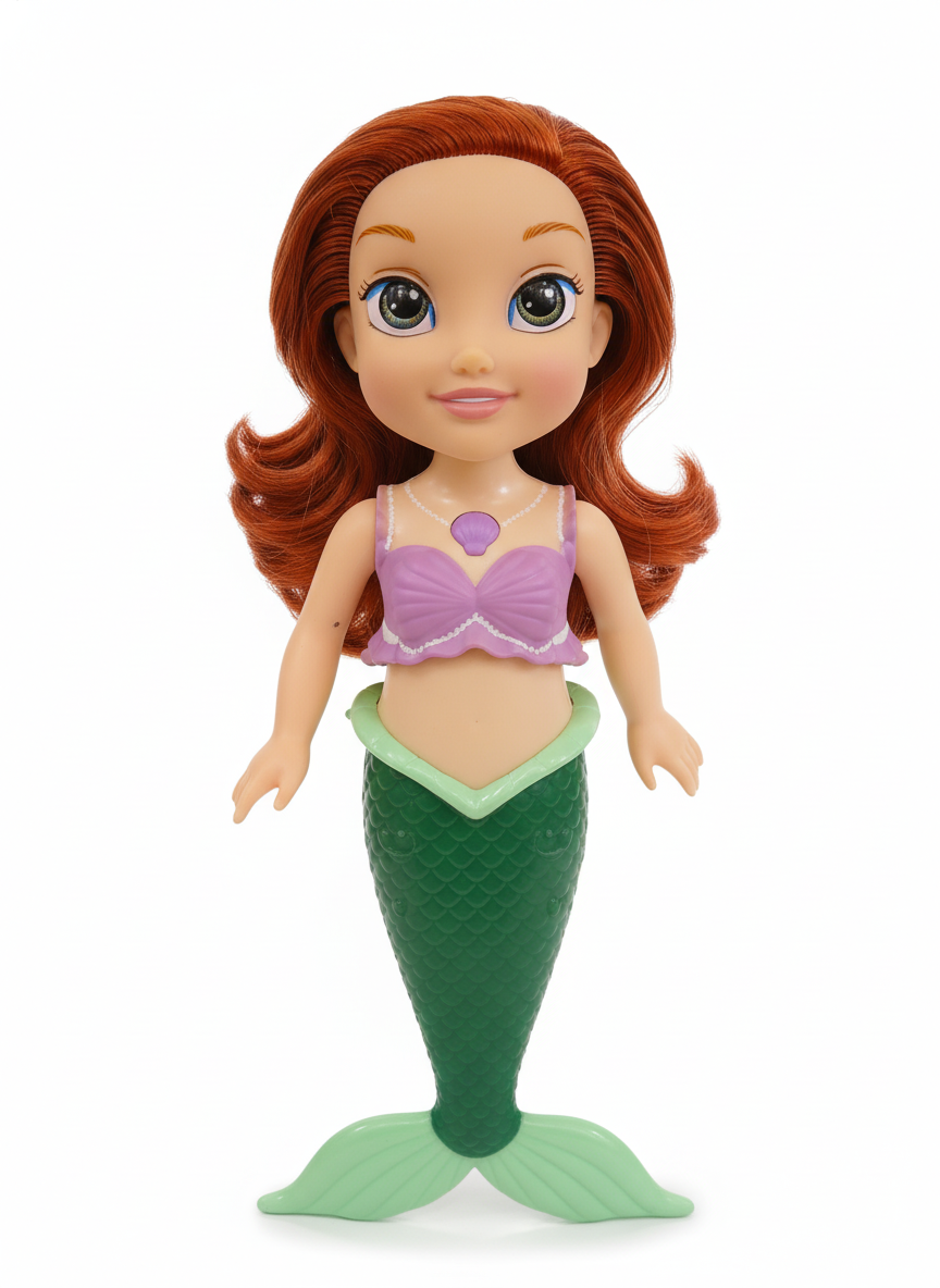 Fairytale Girl Mermaid Doll