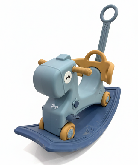 Hand Pushing Rocking Horse 2 In 1