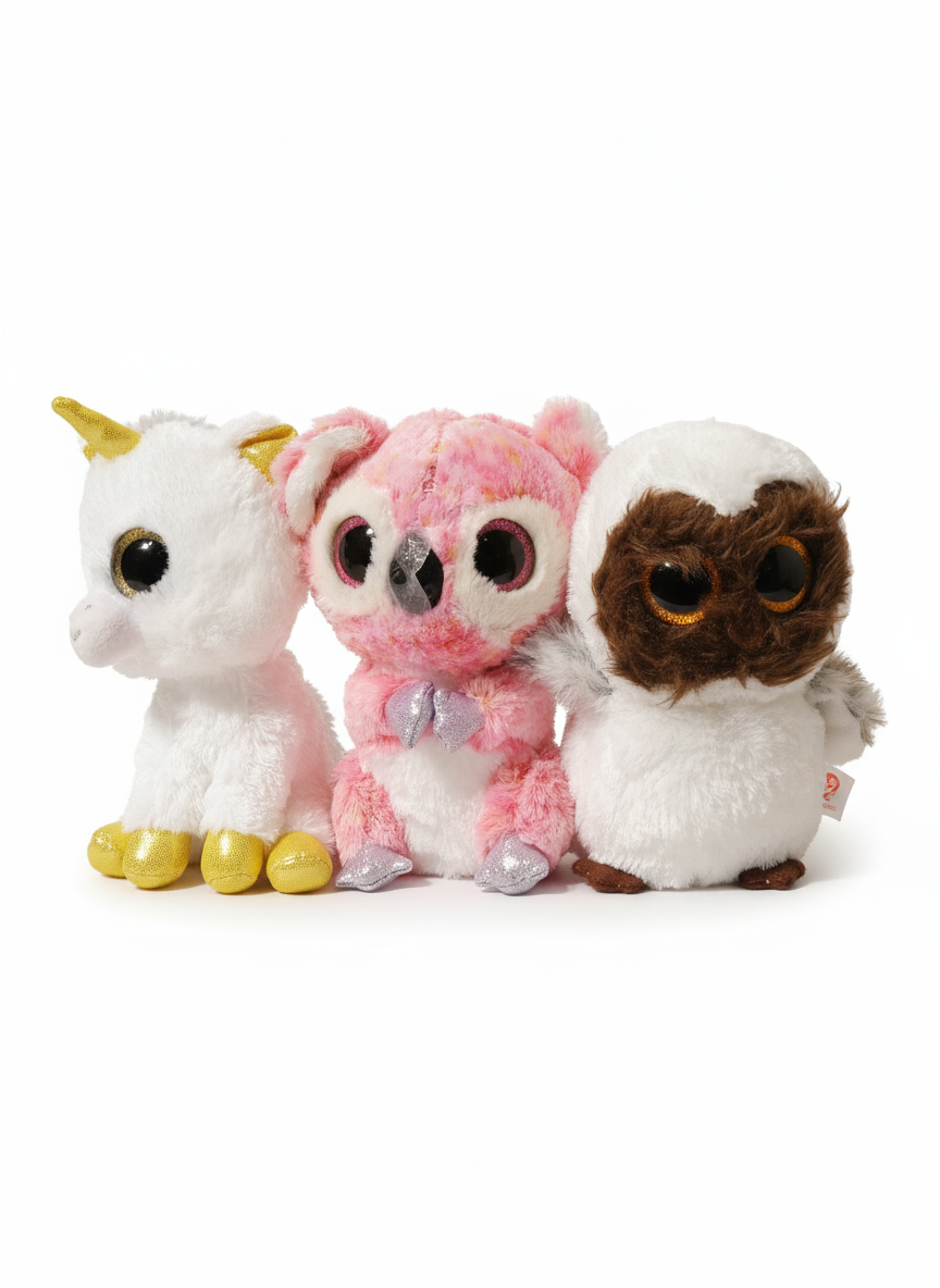 Mixed Animals Soft Toy 15 CM