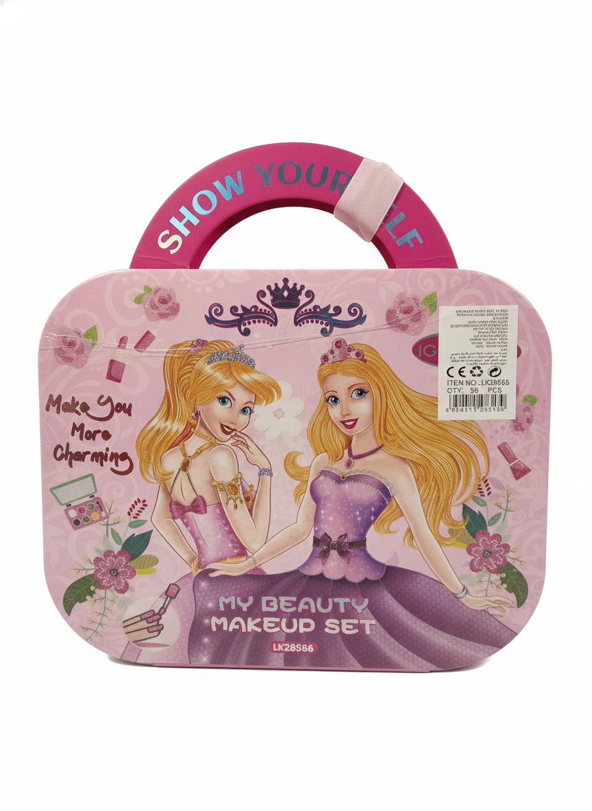 Fashion The Two Princesses My Beauty Makeup Set Bag