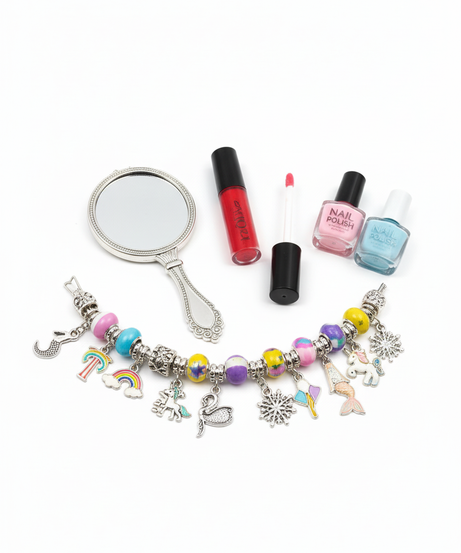 2-In-1 Pandana Braclet Childrens Jewelry And makeup