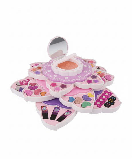 Rotating Flower Make Up Set