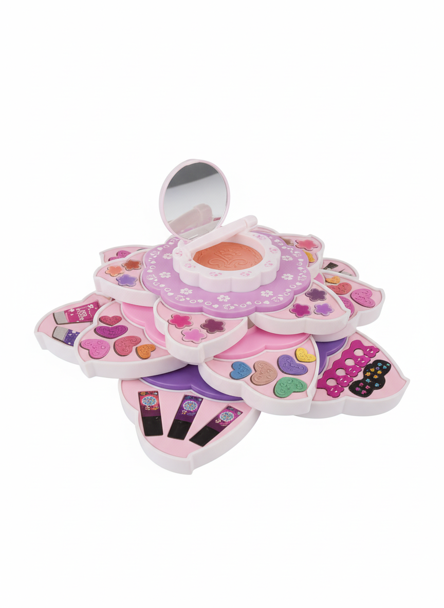 Rotating Flower Make Up Set