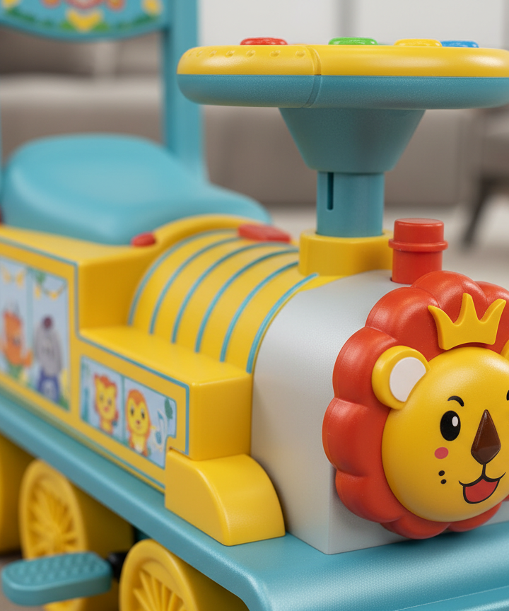 Musical Lion Children Train