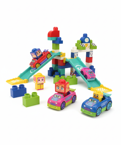Build Me Up Maxi Wild Racers Set 40 PCS