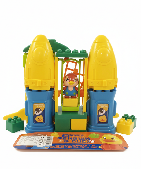 Penguin And Duck Large Particle Building Block Set 44 PCS