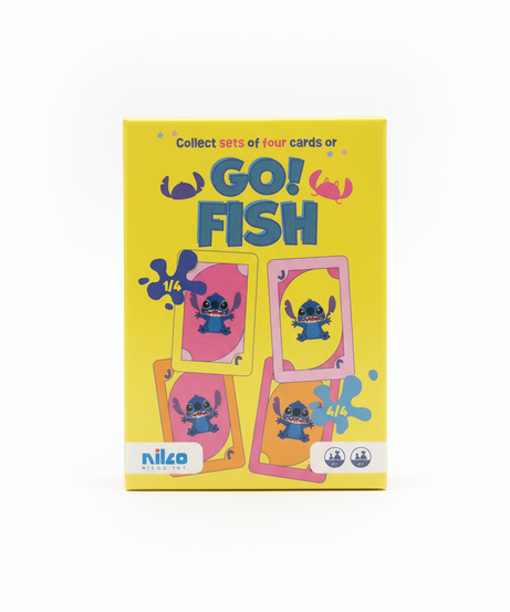 Disney Stitch Collect Sets Of Four Cards Or Go! Fish