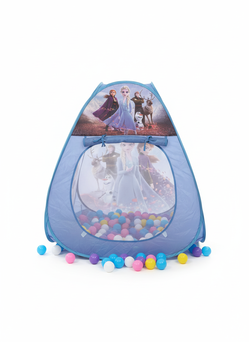 Disney Frozen II ElRegne Del Gel Tent 80 Balls