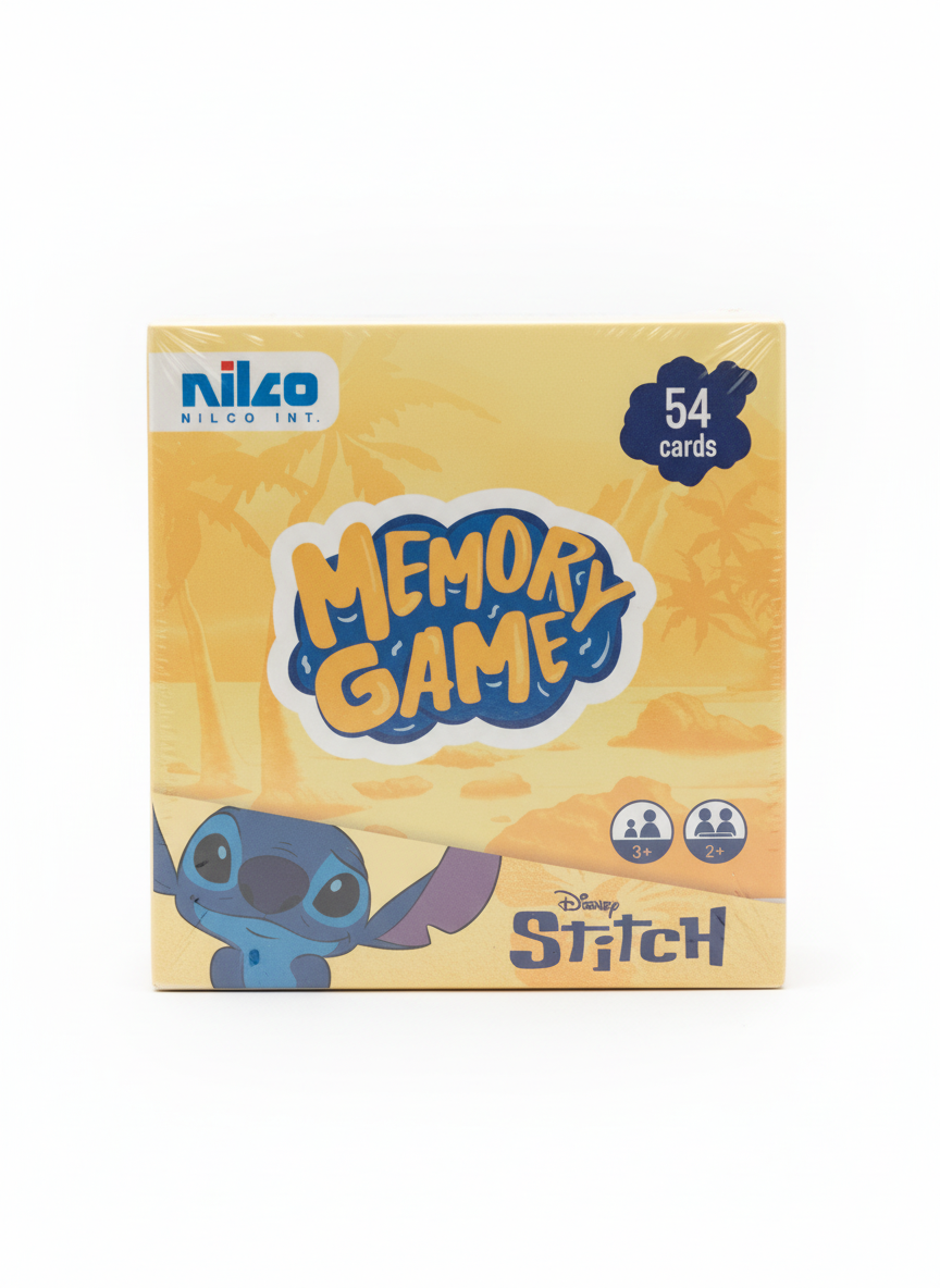 Disney Stitch Memory Game 54 Cards