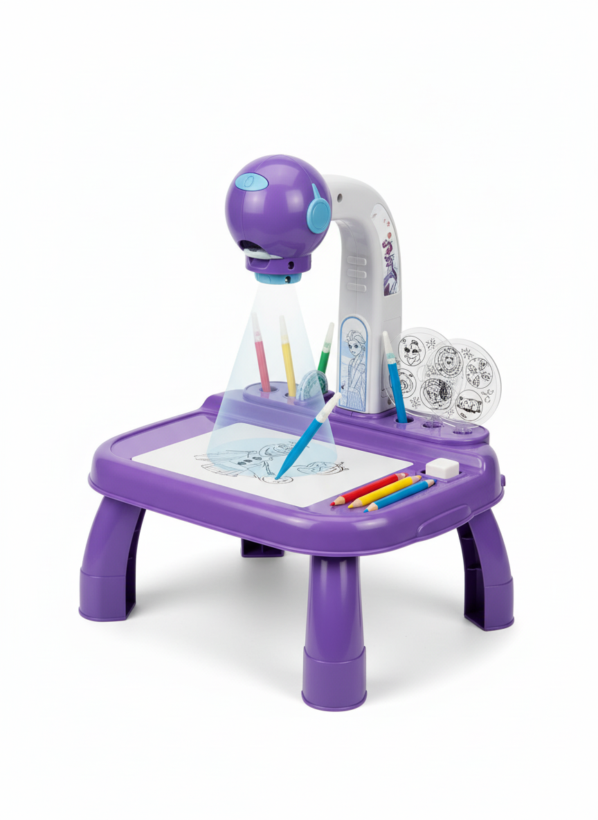 Frozen Projection Painting Learning Board