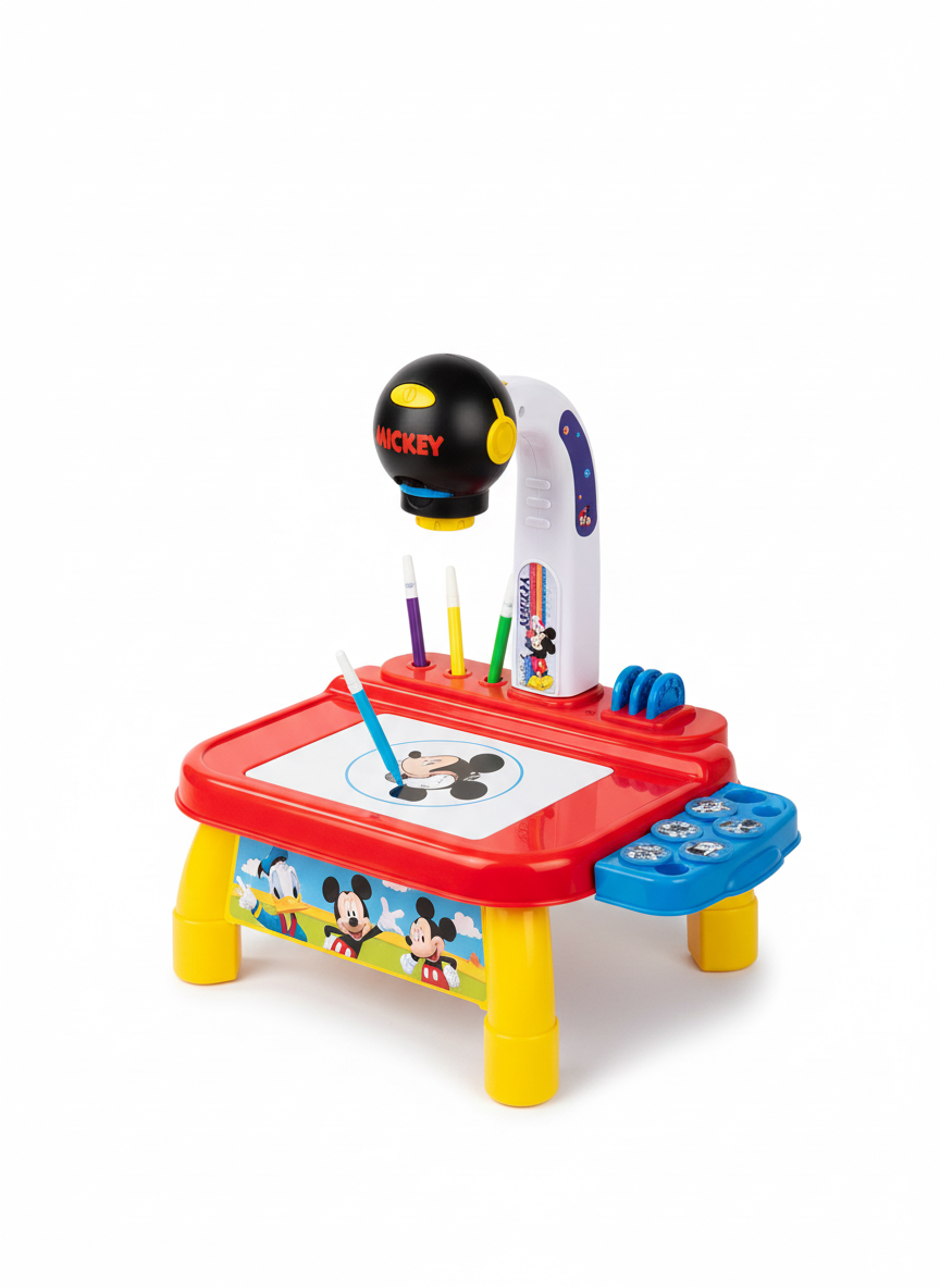Projection Painting Micky Mouse
