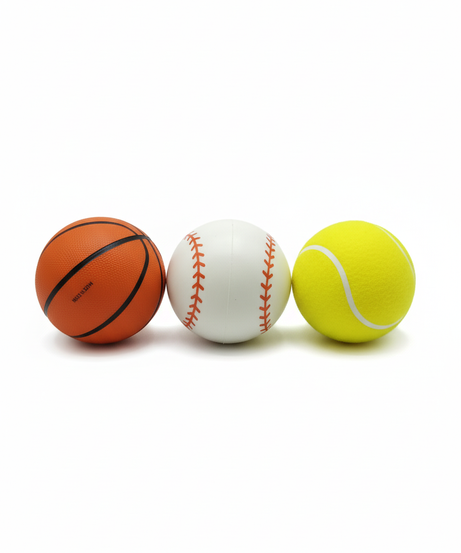 Sports Themed Stress Ball Duo