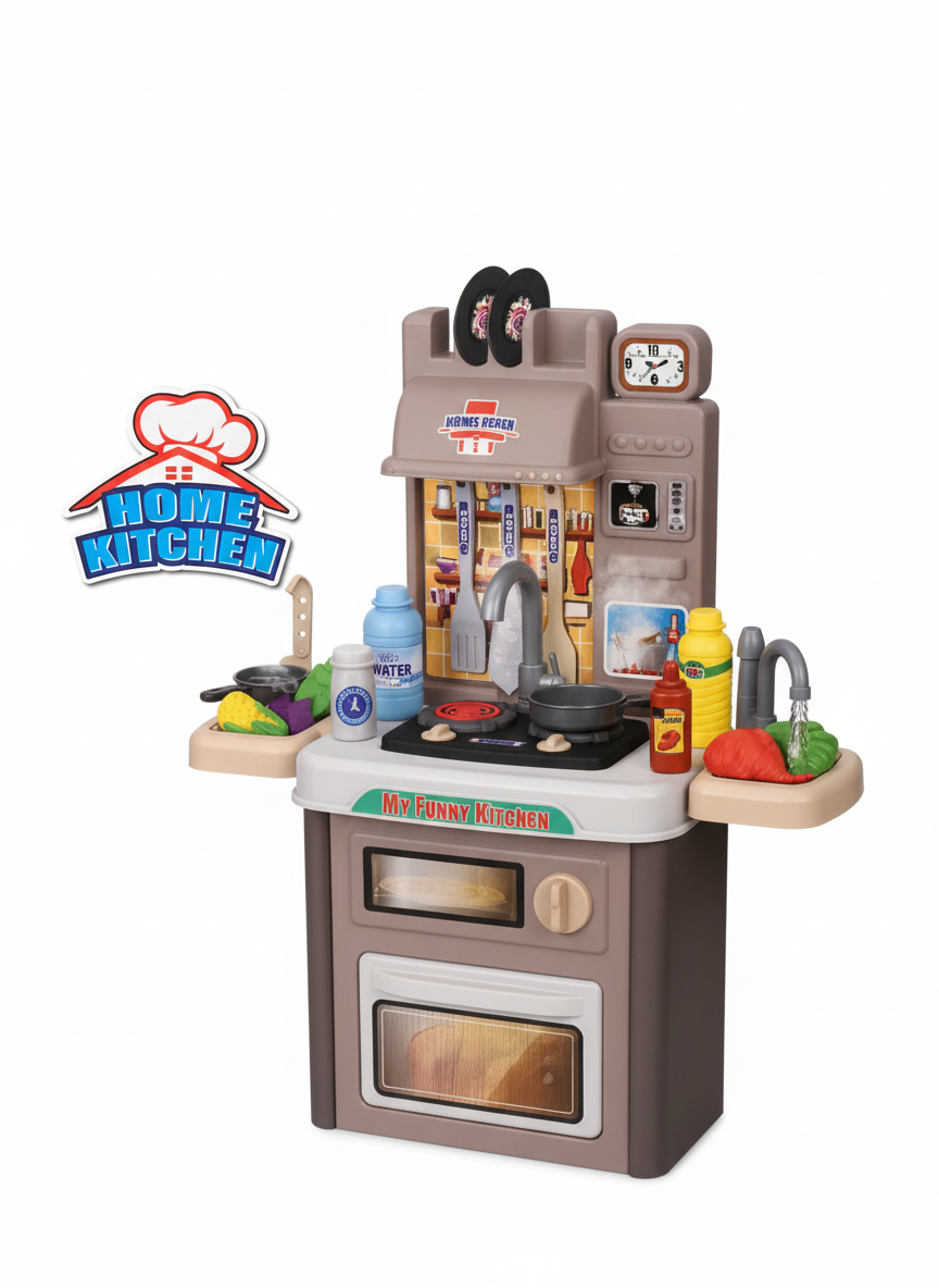 Little Chef Playset Home Kitchen My Funny Kitchen