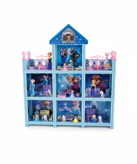 Frozen Play Big House Diy Change Girl