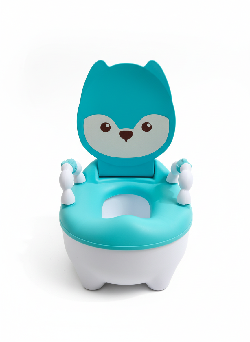 Baby Toilet Chair Bear Shape