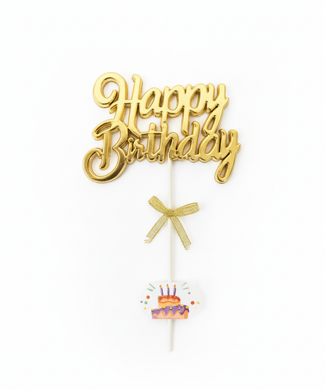 Happy Birthday Sign With Stick