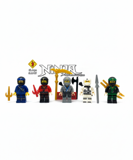 Ninja Masters Of Spinjitzu Mini Characters