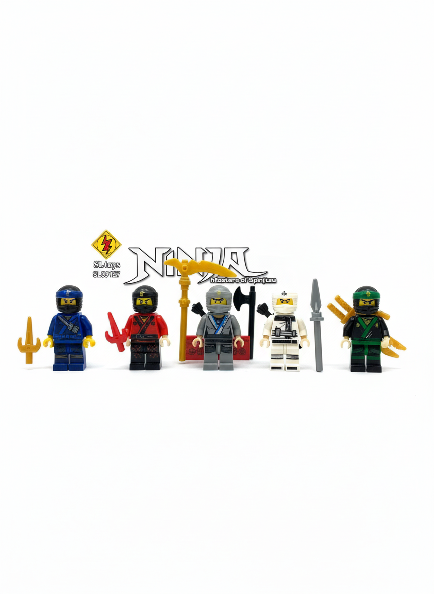 Ninja Masters Of Spinjitzu Mini Characters