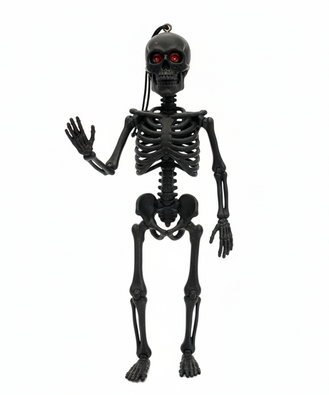 Black Silicon Skeleton
