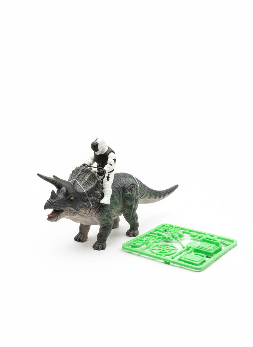Dinosaur X World Dinosaur Play Set Triceratops