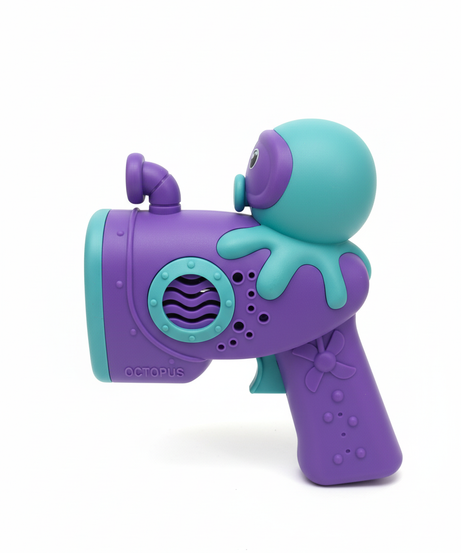 Octopus Colorful Bubble Gun