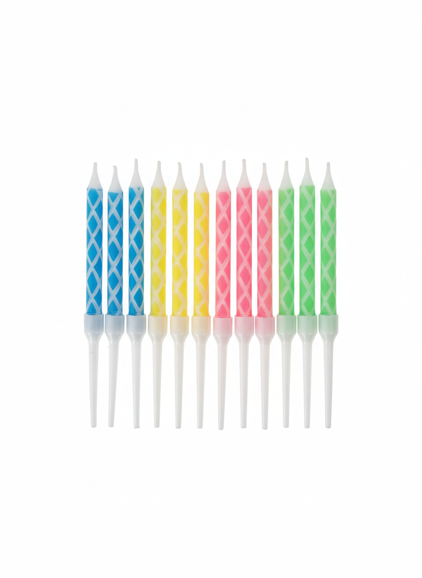 Birthday Candle 12*1 colors