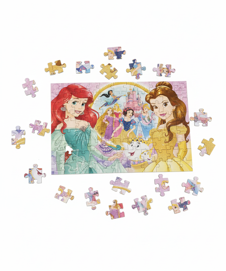Disney Princess Glitter Puzzle Trefl 100 PCS