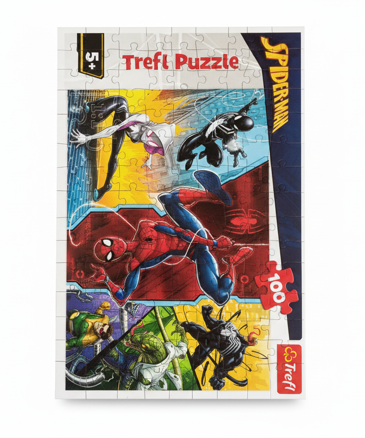 Marvel Spiderman Trefl Puzzle 100 PCS