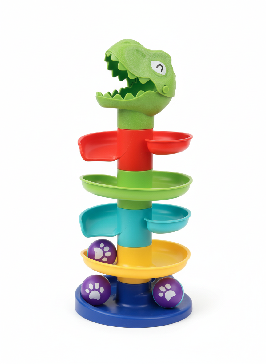 Dino Slider Ball Truck Toy 5Layers