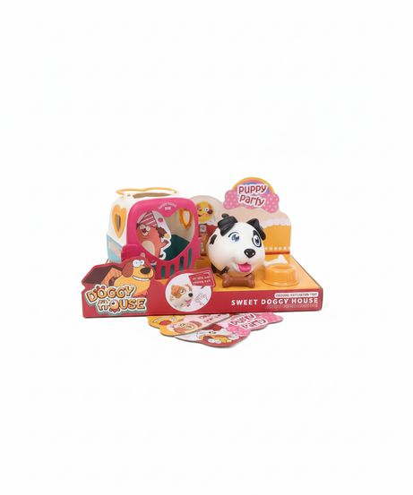 Doggy House Sound Activated Toy Doggy Music Storage