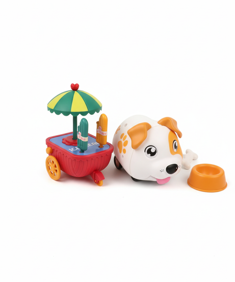 Sound Activation Dog Doggy House Sweet Ice Cream Truck