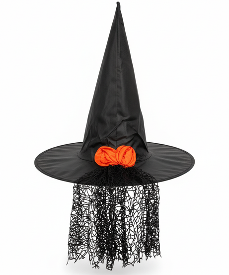Halloween Witch Hat With Tie