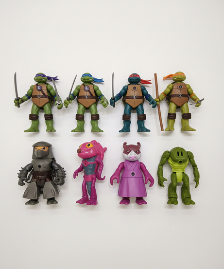 Brave and Fearless Warrior VS Fighting! 8-Pack Action Figure Set