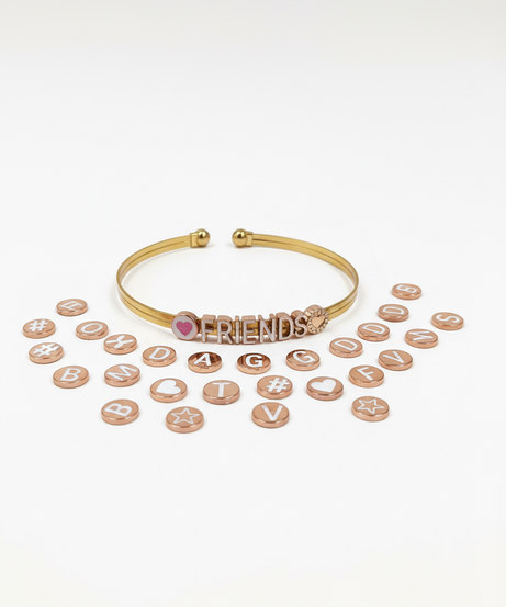 SO! Rose Gold Message Bands Kit