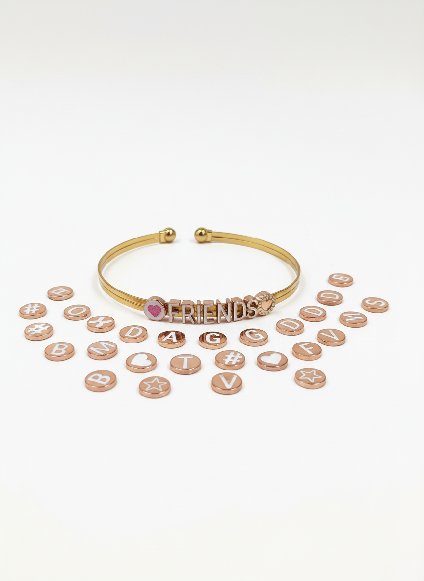 SO! Rose Gold Message Bands Kit