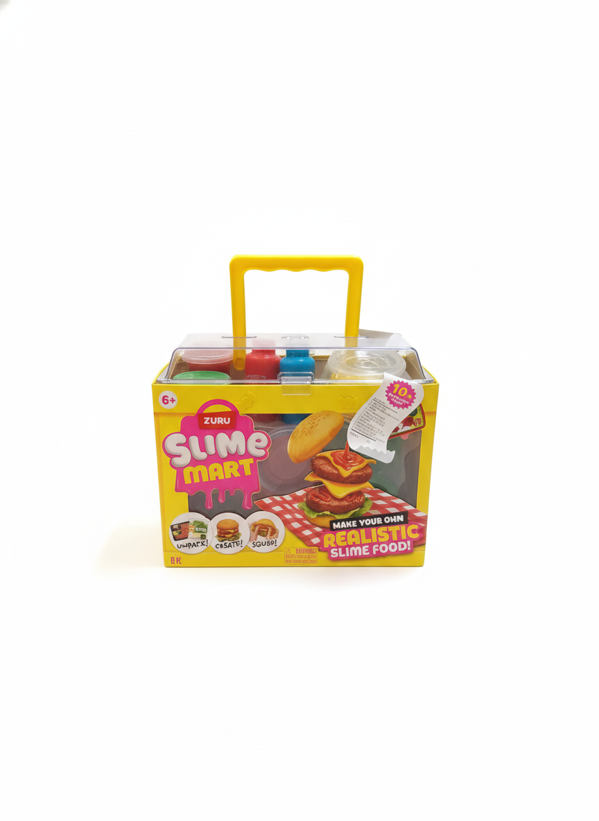 ZURU Slime Mart Realistic Slime Food Burger Kit