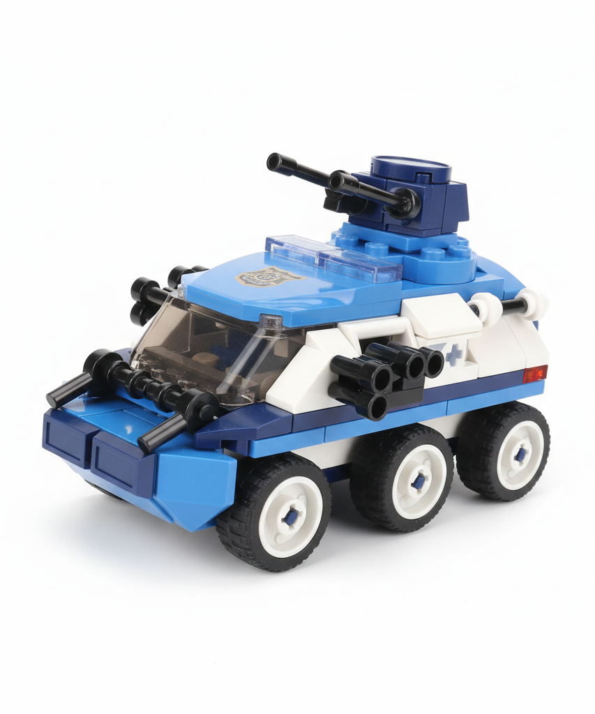 Sluban Police M38-B0760C 4-in-1 Building Blocks Set