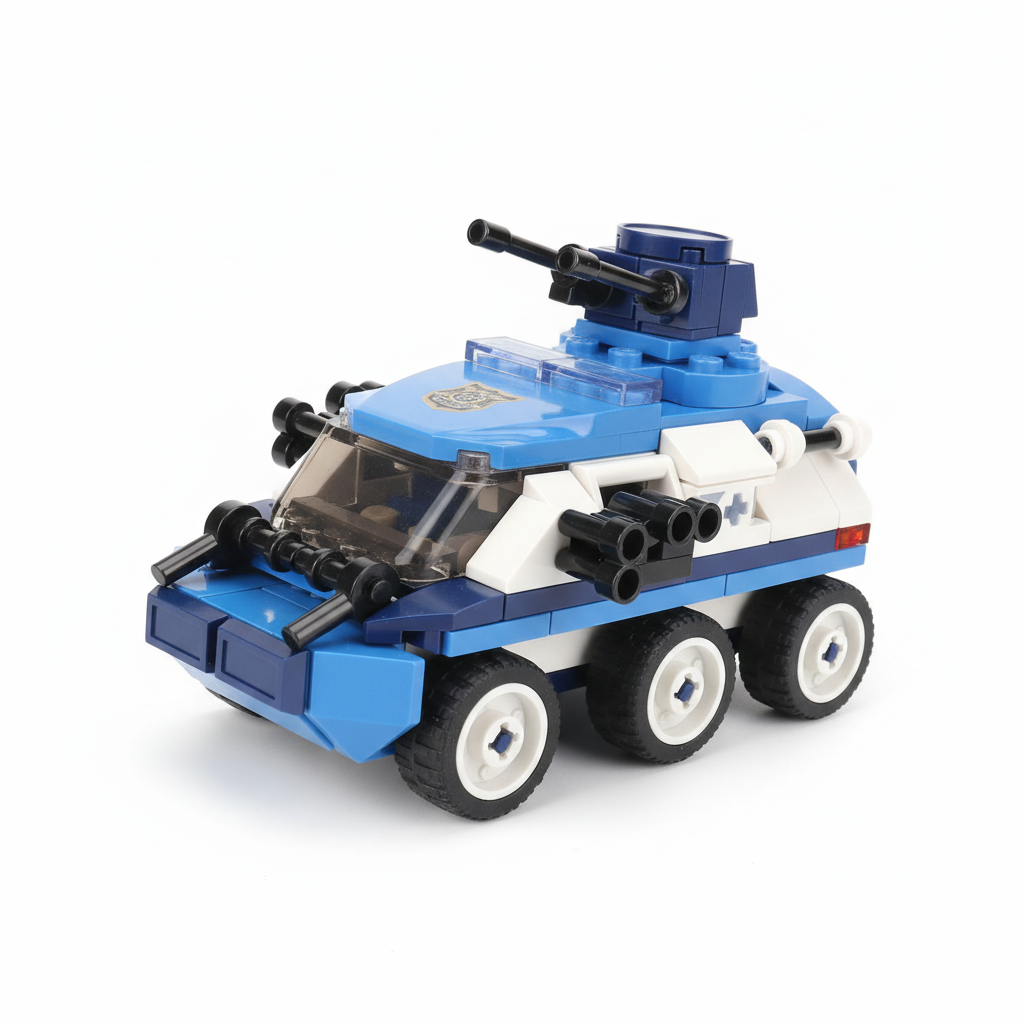Sluban Police M38-B0760C 4-in-1 Building Blocks Set