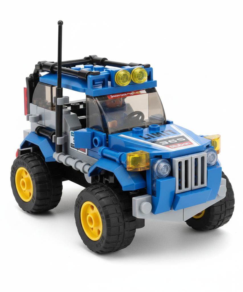 Sluban CAR CLUB Off-Road Rally Jeep M38-B0663C Building Blocks