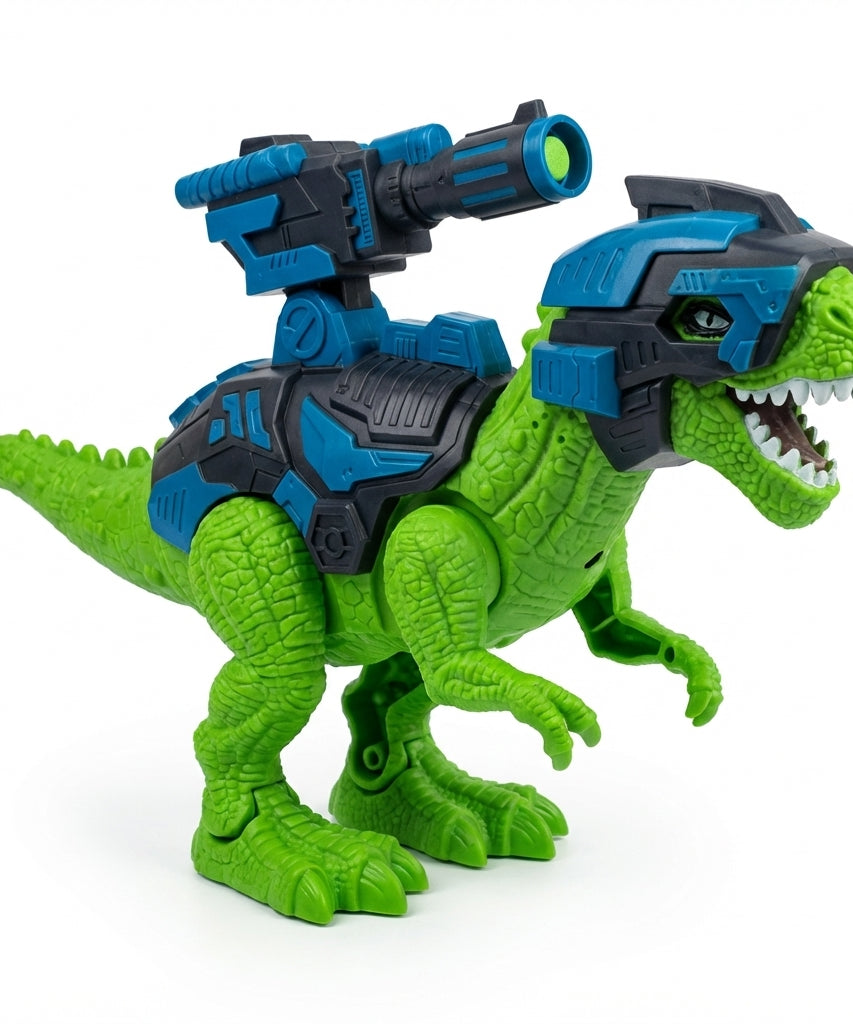 ROBO DINOSAUR Mechanic Tyrannosaurus Electric Launch Soft Bullet Toy