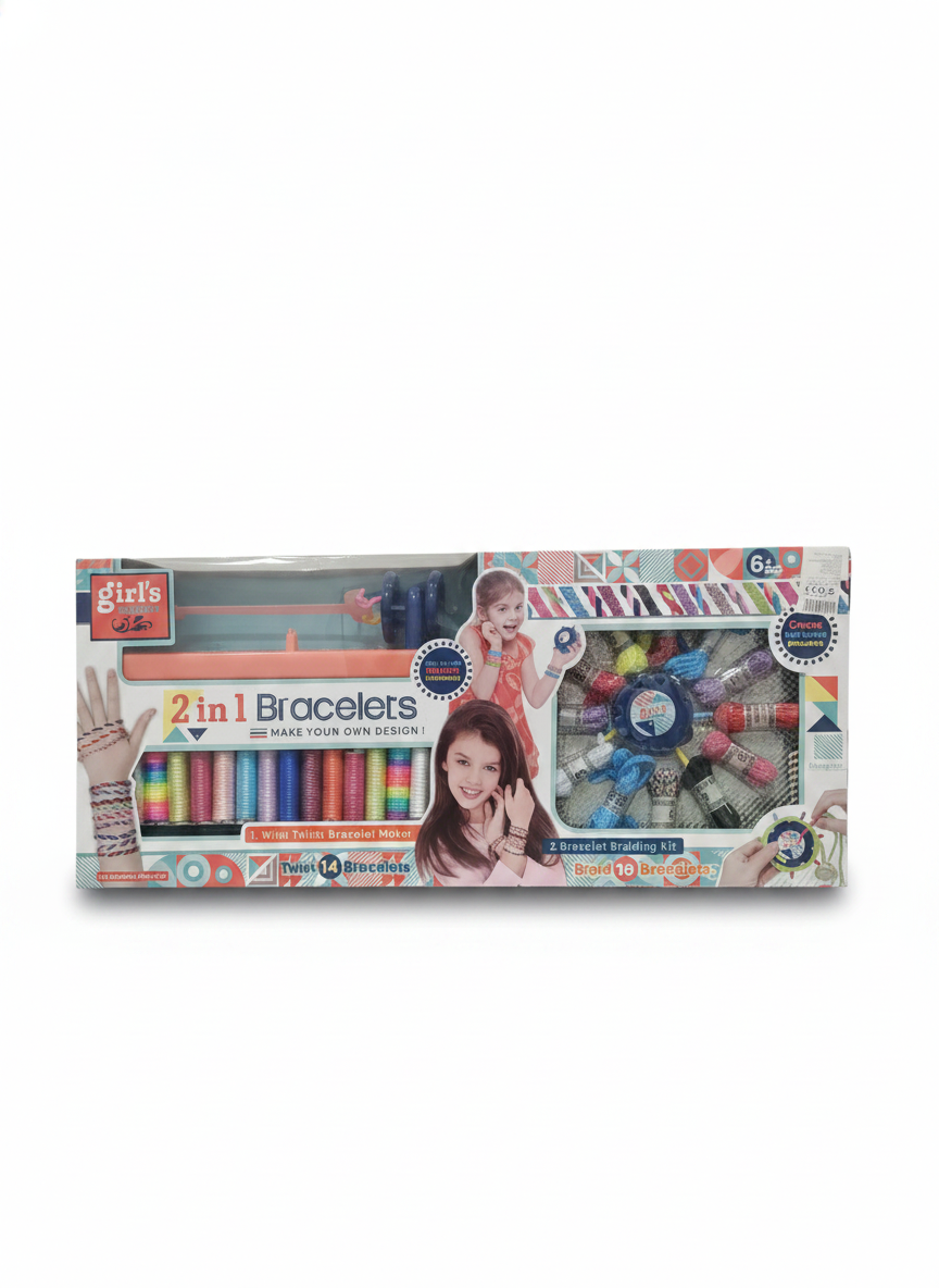girl's creator 2 in 1 Bracelets: Make Your Own Design!