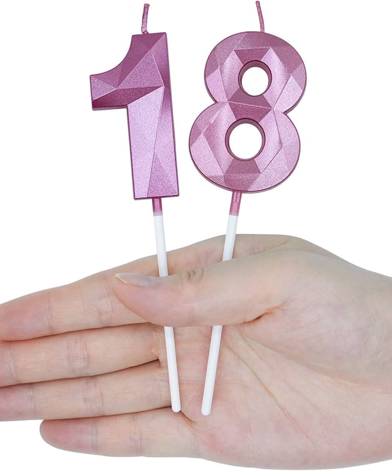 Happy Birthday Number Candle
